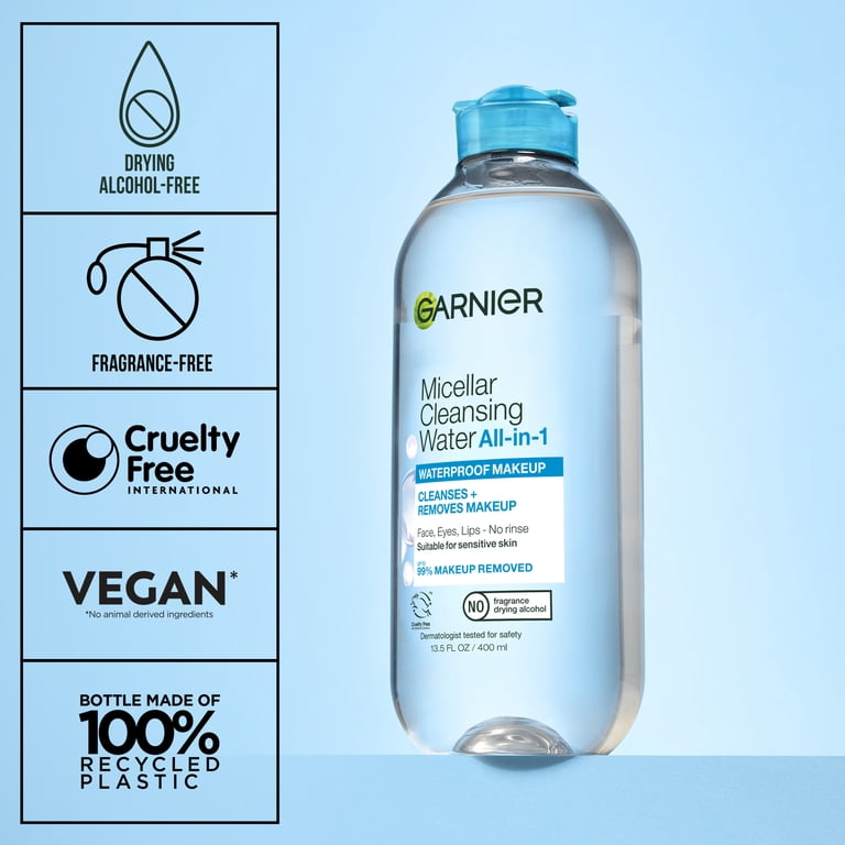 2 pack) Garnier SkinActive Micellar Cleansing Water All in 1