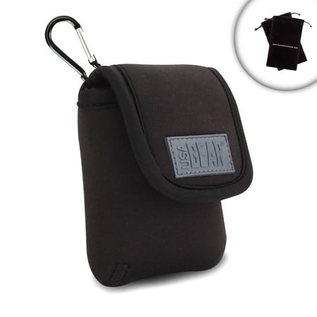 Bicycle Spray Holster USA Gear Playing Cards Poker Deck Holster Case with Belt Loop , Carabiner Clip , and Accessory Pocket - Perfect for Standard Size Bicycle , KEM , Copag , Artisan , Monarch , Citizens , and More ()