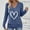 A174 Blue, variant on Valentines Long Sleeve Shirts for Women V Neck Heart Graphic T Shirt Dressy Casual Work Tshirts Summer Fashion Tops Loungewear