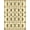 Sage Green Cream Burnt Orange, Pattern 1, variant on ODIKA 8'x10' Washable Area Rug Circle Southwestern Door Bands Potted Succulents Doormat Print for Dining Room, Large Office, Lounge, Non-Slip Chair-Friendly Mat