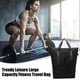 thumbnail image 4 of Gran bolso de viaje, bolso de gimnasio expandible, bolsas de mano para mujeres con manga para carrito, bolsillo mojado, bolsas de viaje, viaje, negro, 4 of 8