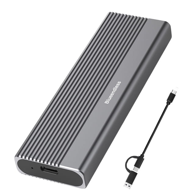 Caja Disco Duro Acuerdo Dual M.2nvme/ngff Tipo C (acuerdo Dual 2 en 1)