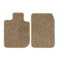 GGBAILEY Ram Chassis 3500 (4 Door) Beige All-Weather Textile™ Car Mats, Custom Fit for 2011, 2012, 2013, 2014, 2015, 2016, 2017, 2018 - Driver & Passenger Carpet Car Mats