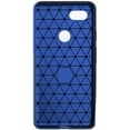 thumbnail image 3 of REQO Compatible with Google Pixel 3 XL Case and Tempered Glass Screen Protector Cover Cell Accessories Silicone Phone Cases for Pixel3XL Pixel3 LX Pixle 3XL Pixel3XL 3LX 3L 2019 Blue Carbon Fiber, 3 of 6