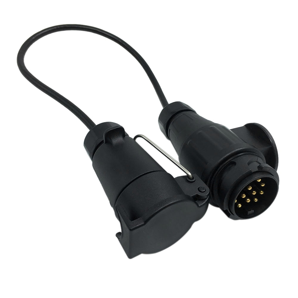 SmartSpec 13 to 7 pin Trailer Adaptor Plug Waterproof Towbar Towing Light Wiring Connector 12N Trailer 13 pin socket Conventer 