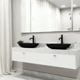 thumbnail image 3 of Ruxton Single Handle Single-Hole Bathroom Vessel Faucet in Matte Black, 3 of 12