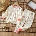 thumbnail image 2 of TTUHYWXI Clothes for Toddler Baby Girl Fall Winter 3 6 12 18 24 Months 2T 3T 4T 5T Boys Outfits Long Sleeve Sweatshirt Pants Set, 2 of 5