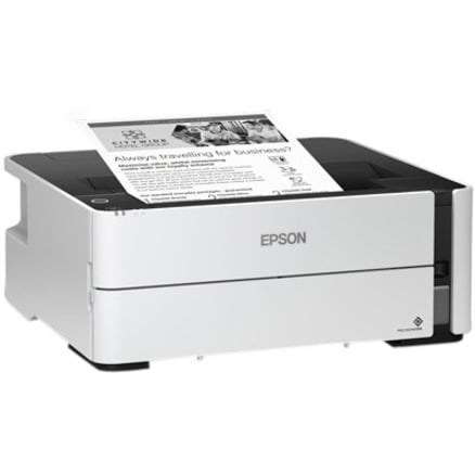 Epson - EcoTank ET-M1170 Wireless Monochrome SuperTank Printer - White