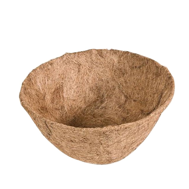 Forro de repuesto de fibra para macetas de plástico para macetas, plantación de balcón, palmera de coco, maceta para colgar en la pared, 40 cm Advancent HA3283-03B