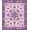 Purple Lavender, Pattern 7, variant on ODIKA 8'x10' Washable Area Rug Non-Slip Chair-Friendly Mat Purple Fuzzy Vintage Pressed Trellis Grid Round Classroom Flower for Dining Room, Large Office, Lounge