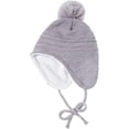 thumbnail image 2 of Zukuco Kids Baby Winter hat, Knit Hat Gloves Set Wool Fleece Warm Beanie Toddler Hats Boys Girls Warm Caps Glove, 2 of 8