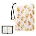 thumbnail image 2 of 400 Pockets Trading Cards Album,Card Binder 4-Pocket, Cards Collector Album Holder Fits 400 Cards with 50 Removable Sheets Yellow and Cream Chicks, 2 of 6