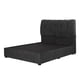thumbnail image 2 of Box Base Cama Matrimonial + Cabecera Nube Negro, 2 of 8