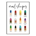 thumbnail image 4 of BELOVING Nail Shape Display DIY Fashion Design Nails Color Display Board Nail Art Tool E, 4 of 10