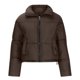 thumbnail image 3 of Chaquetas y abrigos casuales sin capucha de manga larga para mujer, abrigo de moda con bolsillo y cremallera, chaqueta larga de invierno de algodón con plumón de manga larga para mujer, 3 of 7