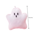 thumbnail image 2 of Divertida mochila escolar con forma de fantasma blanco, colgante de peluche, accesorio para decoración de Halloween en Clearacne, 2 of 5