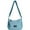 Blue, variant on Women's Waterproof Nylon Crossboby Shoulder Bag Casual Messenger Bag Handbag with Multi Pockets (Rose Red)