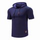 thumbnail image 1 of pstuiky camisetas para hombre, Camisa de manga corta con cuello abierto y lazo floral hecha a mano para hombre camisas casuales para hombre m, 1 of 4
