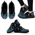 thumbnail image 1 of Zapatillas de deporte informales con plataforma negra y estampado de equipo de peluquería ombré en colores de moda, ligeras y para exteriores., 1 of 6