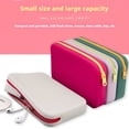 thumbnail image 6 of Makeup Bag Cosmetic Bag Makeup Pouch Travel Toiletry Bag Organizer Cute Makeup Brushes Storage Bag for Women Purple, 6 of 9