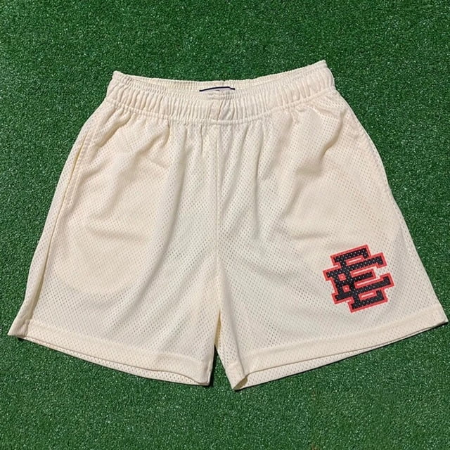 EE. Eric Emanuel-pantalones cortos de playa para hombre y mujer, Shorts deportivos para entrenamiento, gimnasio, trotar, malla, informales, Verano Fivean unisex