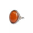thumbnail image 5 of HOOUN Natural Yellow Honey Wax Ring Amber Ring Adjustable Opening For Men Women, 5 of 5