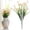 B, variant on Fake Flowers For Vase-Artificial Flowers Small,1 Bundles Artificial Flowers Cemetery Flower Plastic Memorial Bouquet For Hanging Window Box Home Table Centerpieces Decor