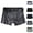 A-Blue, variant on Jinhomg Loose Fit Boxer Briefs for Men Plus Size Comfy Mid Waist Underwear Lightweight Comfy Striped Print Boxers Casual Daily Wear Sales Today Clearance Black XXL