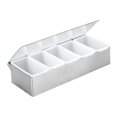 thumbnail image 1 of Caja de condimentos multiusos, accesorio resistente, contenedor de acero inoxidable para Cuadrícula 5, 1 of 9