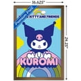 thumbnail image 3 of Hello Kitty and Friends - Kuromi Wall Poster, 14.725" x 22.375" Framed, 3 of 5