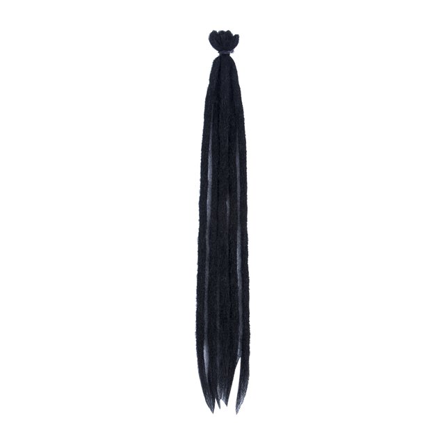 ITFABS Ladies Handmade Toupee Straight Hair Extension Knitted Dirty Braid Wig