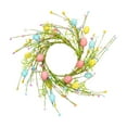 thumbnail image 2 of Decoraciones de Pascua, regalos de Pascua, adornos de Pascua, huevos de Pascua, corona para puerta, armario, decoración navideña, simulación de primavera, decoración de huevos de Pascua, corona, decor, 2 of 6