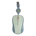 thumbnail image 1 of MOUSE VIVA ALÁMBRICO RETRÁCTIL COLOR MENTA-GRIS, 1 of 8
