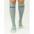 thumbnail image 3 of Graduated Compression Socks for Men &amp; Women | MDSOX 20-30 mmHg | (Gray, Large) - Best Choice, Ideal for Everyday Use, Travel, Running, Maternity Pregnancy, Nursing, Circulation &amp; Recovery, 3 of 5