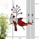 thumbnail image 5 of Colgante atrapasol de pájaro de cristal, prisma elegante, pájaro teñido, para colgar en la ventana o puerta. D, 5 of 7