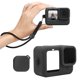thumbnail image 4 of Funda Protectora De Silicona Para Cámara A Prueba De Arañazos, Funda Protectora De Silicona Anticaída, Para Cámara Deportiva ZAQW Negro, 4 of 8