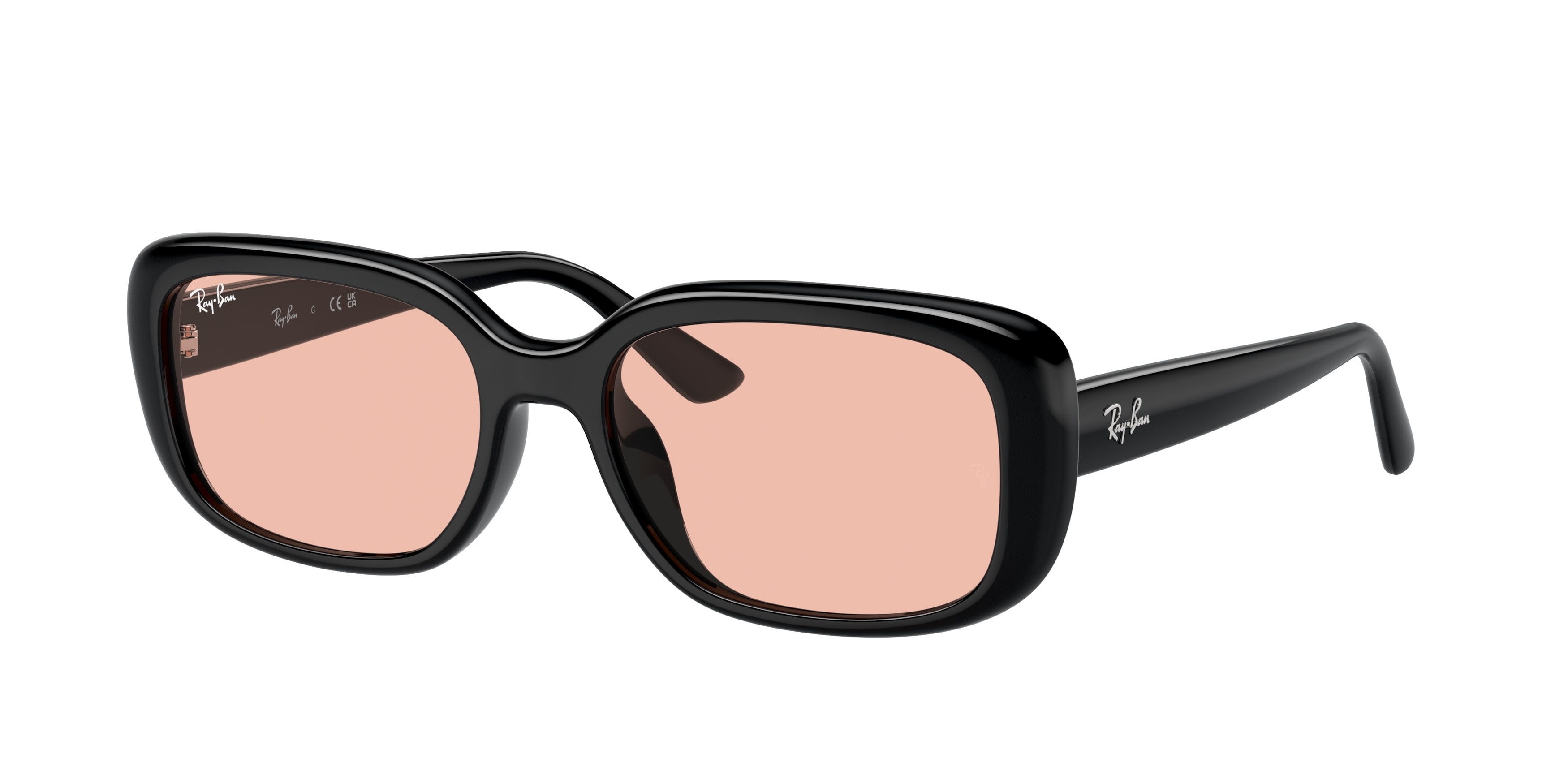 Sunglasses Ray-Ban RB 4436 D 667787 Black Dark Grey - Walmart.com