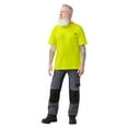thumbnail image 4 of Dickies Men's Heavyweight Neon Short Sleeve Pocket T-Shirt, High-Visibility Cotton Work Shirt for Jobsite, Outdoor, or Casual Wear, 4 of 4