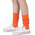 thumbnail image 4 of Slouchy Socks for Women Slouch Scrunch Knee High Boot Socks Soft Long Socks Cozy Crew Socks Leg Warmers, 4 of 6