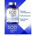 thumbnail image 3 of Suplemento Carlyle S.O.D. Superóxido dismutasa 300 mg 200 cápsulas, 3 of 5