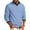 Light Blue, variant on Men's V Neck Knit Sweater Long Sleeve Pullover Casual Lightweight Sweater