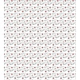 thumbnail image 3 of I Love You Queen Size Duvet Cover Set, Hand Writing with Infinity Symbols Romantic Red Hearts Valentines Day Theme, Decorative 3 Piece Bedding Set with 2 Pillow Shams, Red Black White, by Ambesonne, 3 of 3
