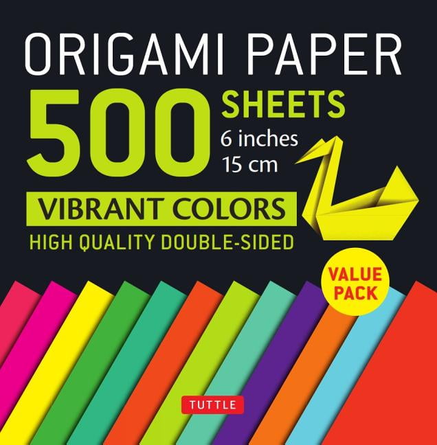 Origami Paper 15 x 15 CM Assorted Colours