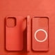 thumbnail image 3 of Étuis de chargement sans fil Magsafe pour iPhone 15 11 14 13 12 Pro Max Plus, couverture souple magnétique en Silicone liquide, accessoires de téléphone, 3 of 5
