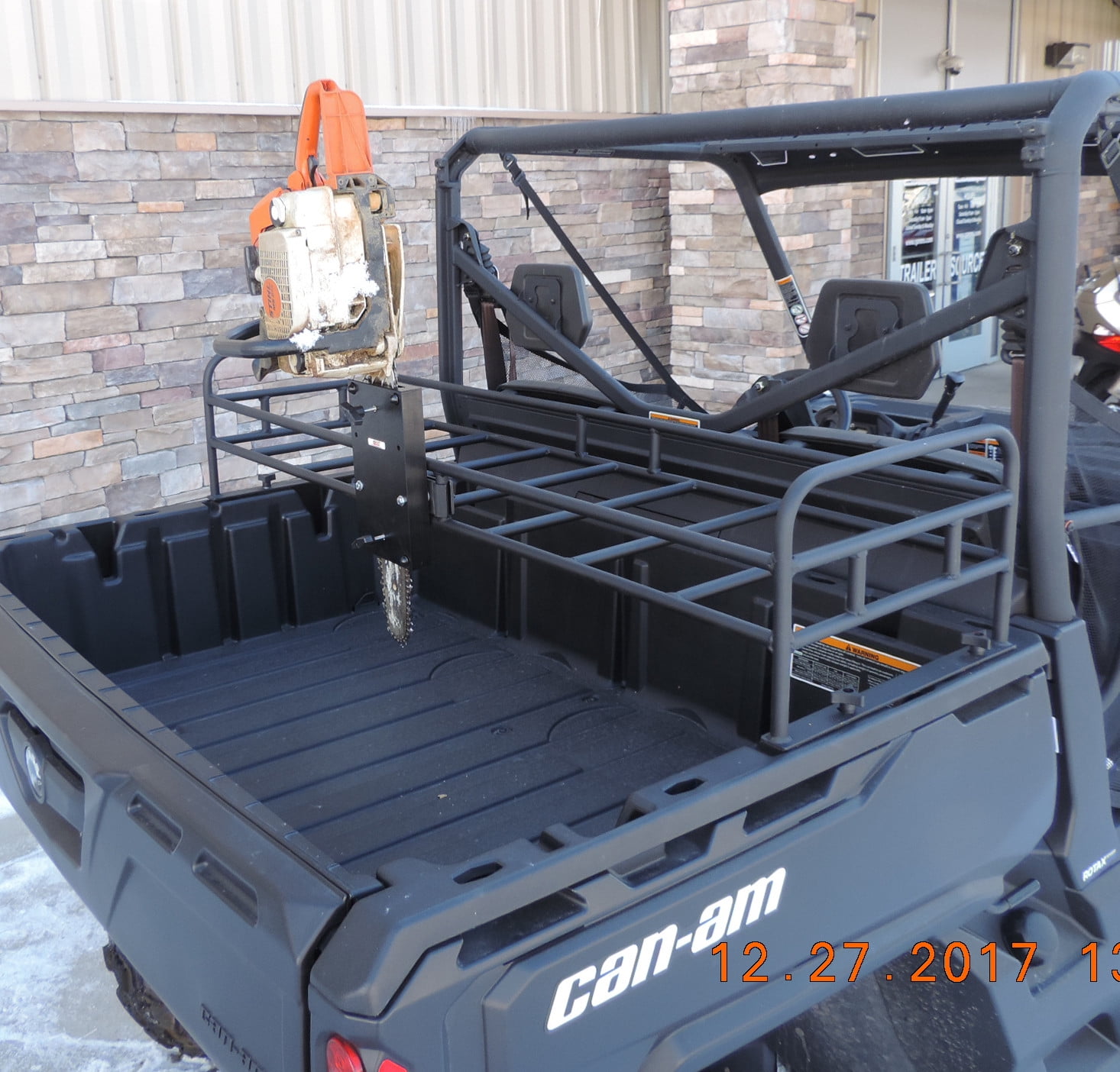 Can Am Defender Made in USA Rear Storage Cargo Rack