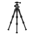 thumbnail image 1 of OBO T228 Mini Carbon Fiber Tripod + B300 Rotatable Panoramic Ball Head with Quick Release Plate 1/4 Inch Screw 3 Extendable Sections Max. Load 8KG for DSLR ILDC Camera Camcorders Action Cameras, 1 of 9
