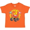 thumbnail image 3 of Inktastic Monster Truck 3rd Birthday Boys or Girls Toddler T-Shirt, 3 of 5