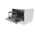 thumbnail image 6 of Hamilton Beach 6 Place Setting Countertop Dishwasher, Compact Portable Dishwasher for Kitchen, Apartment, RV, Dorm, White, 6 of 7