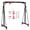 Black, variant on Adjustable I-Beam Try Crane 1 Ton/2 Ton 2200/4400 lbs 12 Locking Positions Height 97-141 Inch Portable Hoist Set for Factory Construction Warehouse Garage