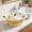 Yellow, variant on Emdiqzs Fruit Shaped Collapsible Bowl Foldable Silicone Bowl Kitchen Gadgets Collapsible Bowls Food Storage Multicolor